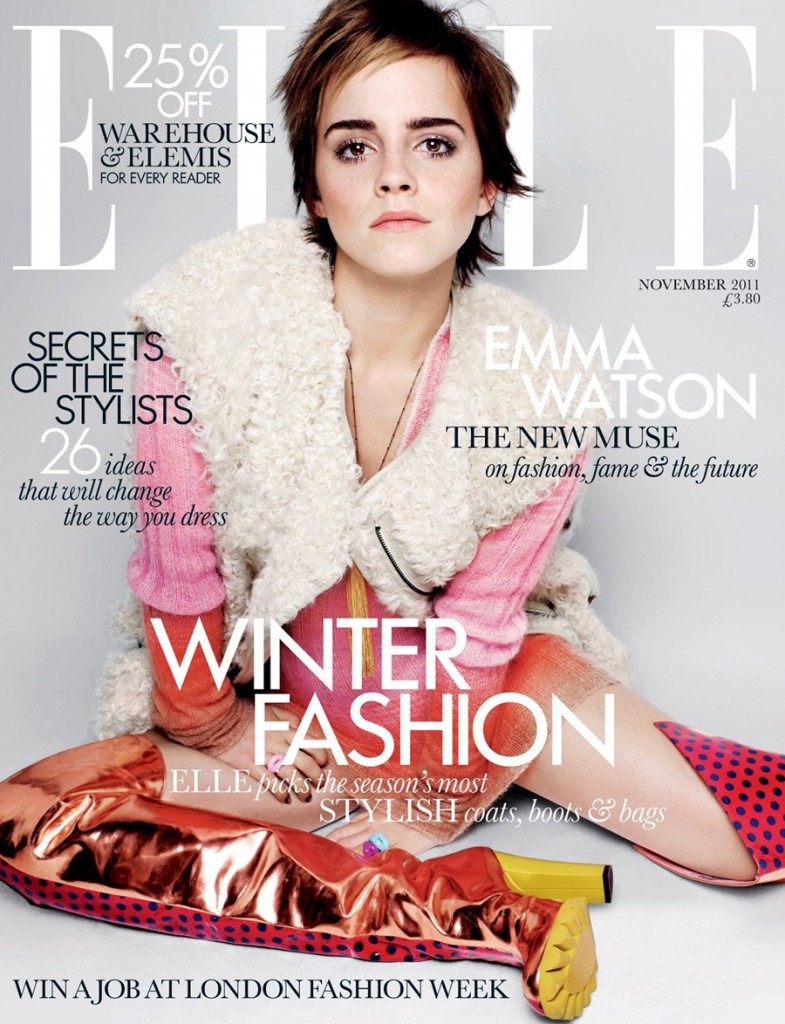 Emma Watson Elle Cover